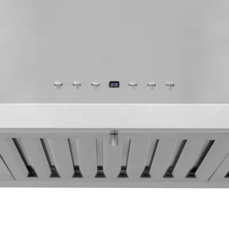30 in. 400 CFM Convertible Wall Mount Range Hood in Stainless Steel O41709